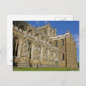 リポン大聖堂，ヨークシャー，イングランド・カード ポストカード (正面/裏面)