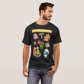 リポ 楽しい レトロ Tシャツ (正面フル)