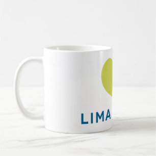 リマのデザインのロゴの豆のマグ コーヒーマグカップ