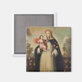 リマの聖バラと子イエス マグネット (正面/裏面)
