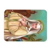 リマの聖ローザ　夜（M 024） マグネット (横)