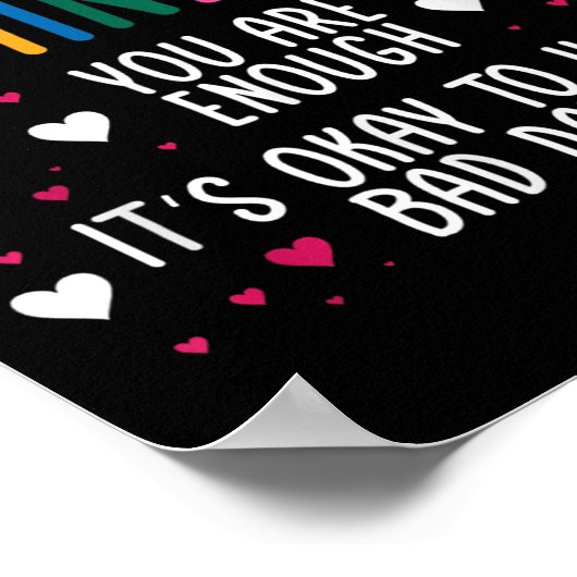 リマインダーうつ自殺メンタルヘルスC ポスター (角)