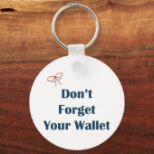 リマインダーを使忘れ用しない キーホルダー (正面)