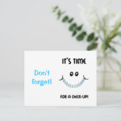 リマインダ歯列矯正アポイントメントブレース ポストカード (スタンド正面)