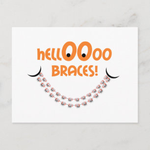リマインダ歯科矯正アポイントメントHello Braces Tang ポストカード