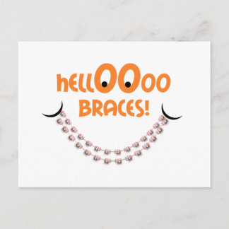 リマインダ歯科矯正アポイントメントHello Braces Tang ポストカード