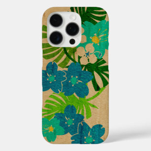 リマウリガーデンハワイアンフェイクウッドターク iPhone 16 PROケース