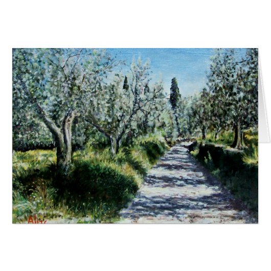 リマジオのオリーブの木 (正面横)