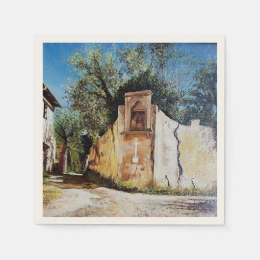 リマジオの午後 スタンダードカクテルナプキン (正面)