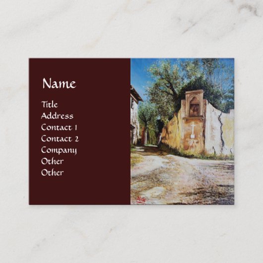 リマジオの午後 名刺 (正面)