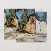 リマジオの午後 招待状 (正面/裏面)