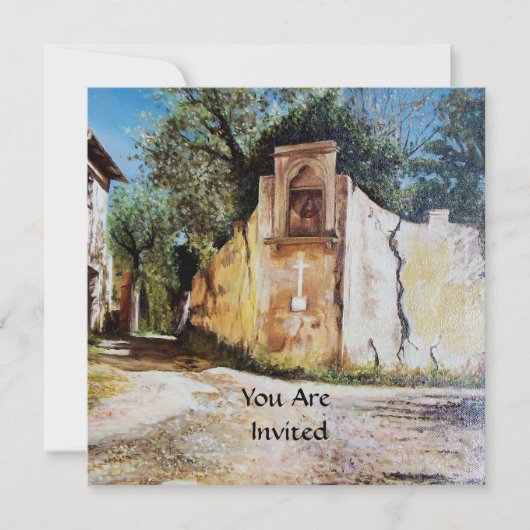 リマジオの午後 招待状 (正面)