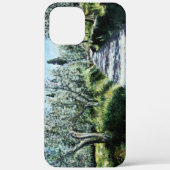 リマジオトスカーナの風景のオリーブの木 Case-Mate iPhoneケース (裏面)
