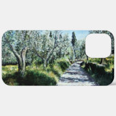リマジオトスカーナの風景のオリーブの木 Case-Mate iPhoneケース (裏面 (横))