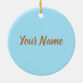 リマソルシティキプロスレトロセーリングシップヴィンテージ セラミックオーナメント (裏面)