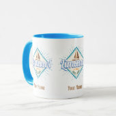 リマソルシティキプロスレトロセーリングシップヴィンテージ マグカップ (正面左)