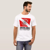 リマソール海岸（難破船ダイビング） Tシャツ (正面フル)