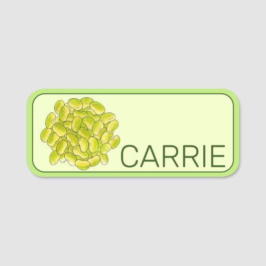 リマビーンズベジタブルプロデュース料理ガーデンファーム 名札 (正面)