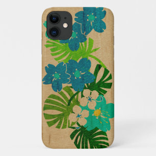 リマフリガーデンハワイアンウフェイクッドターク iPhone 11 ケース