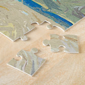 リマペルー水の色油ヴィンテ絵を描ージトラベル ジグソーパズル (側面)