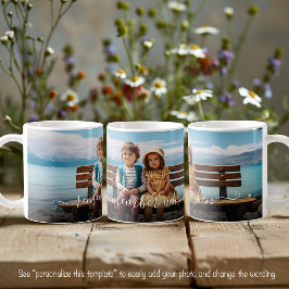 リマーブビューティフル写真テンプレート文字 コーヒーマグカップ