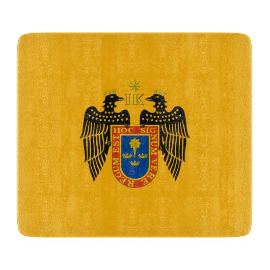 リマ国旗（ペルー） カッティングボード (正面)