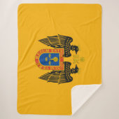 リマ国旗（ペルー） シェルパブランケット (正面)