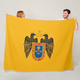 リマ国旗（ペルー） フリースブランケット