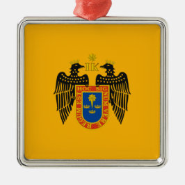 リマ国旗（ペルー） メタルオーナメント