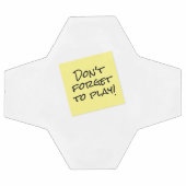 リマ忘れー遊付箋おもしろいしない サッカーボール (フラット)