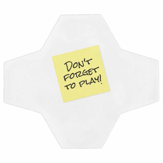 リマ忘れー遊付箋おもしろいしない サッカーボール (フラット)