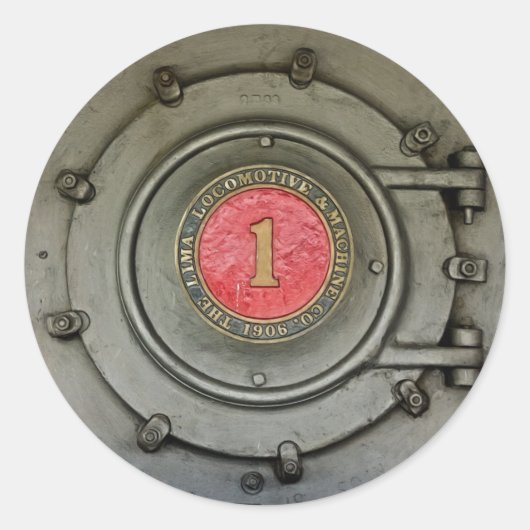 リマ機関車 ラウンドシール (正面)