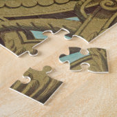 リマ聖バラの額縁ポートレート(詳細、K 48) ジグソーパズル (側面)