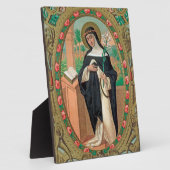 リマ聖バラの額縁ポートレート(詳細、K 48) フォトプラーク (側面)