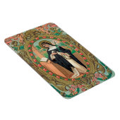 リマ聖バラの額縁ポートレート(K 48) マグネット (右側)