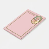 リマ聖バラの額縁ポートレート(M 024b) ポストイット (アングル)