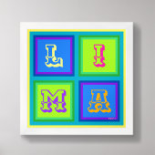 リマ・ペルモダンカラフルウォールアートポスター ポスター