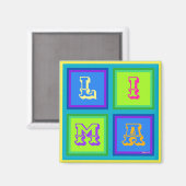 リマ・ペルモダンカラフル マグネット (正面/裏面)