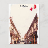 リマ・ペルー建築旅行 ポストカード (正面)