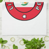 リマ・ペルー キッチンタオル (折り畳み)