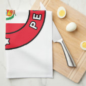 リマ・ペルー キッチンタオル (四つ折り)