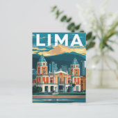 リマ,ペルー・プラザ市長 ポストカード (スタンド正面)