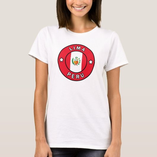 リマ・ペルー Tシャツ (正面)