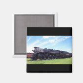 リマ・ボールドウィン機関車ニッケルプレート鉄道#757 マグネット (正面/裏面)