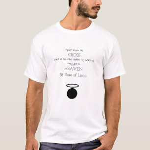 リマ·マンズ·Tシャツの聖バラ Tシャツ