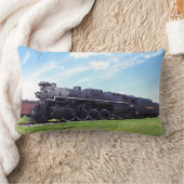 リマBaldwinのロコモーティブのニッケルプレートの鉄道#757 ランバークッション (ブランケット)