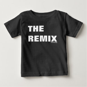 リミックスのベビーのワイシャツのお母さん及び私お父さん及び私 ベビーTシャツ