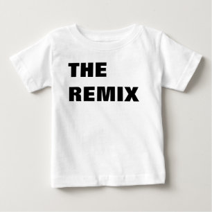 リミックスのベビーのワイシャツのお母さん及び私 ベビーTシャツ