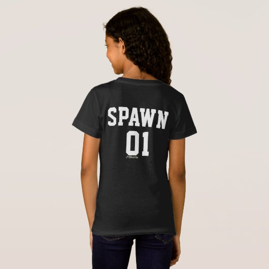 リミックスの女の子のお母さんのお父さん及び私ワイシャツの卵 Tシャツ (裏面フル)