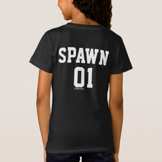 リミックスの女の子のお母さんのお父さん及び私ワイシャツの卵 Tシャツ (裏面)